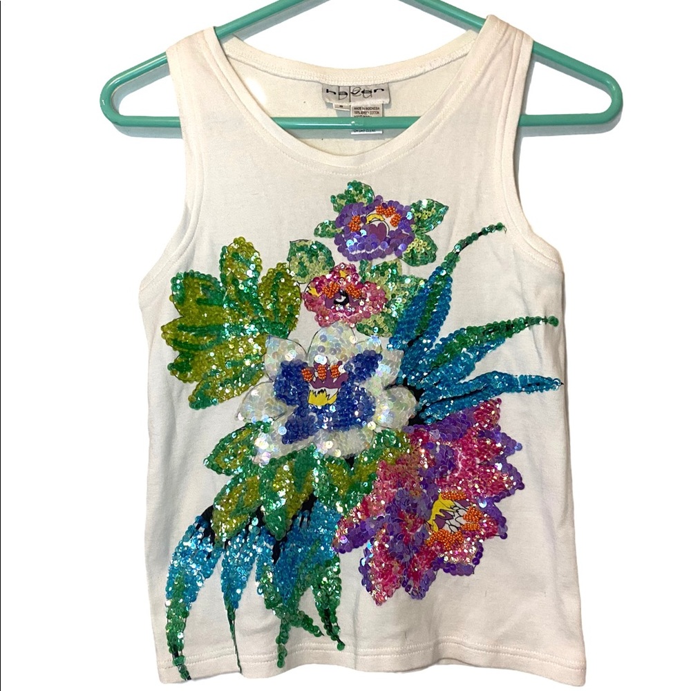 Bleu Haven Sequin Tank Size S